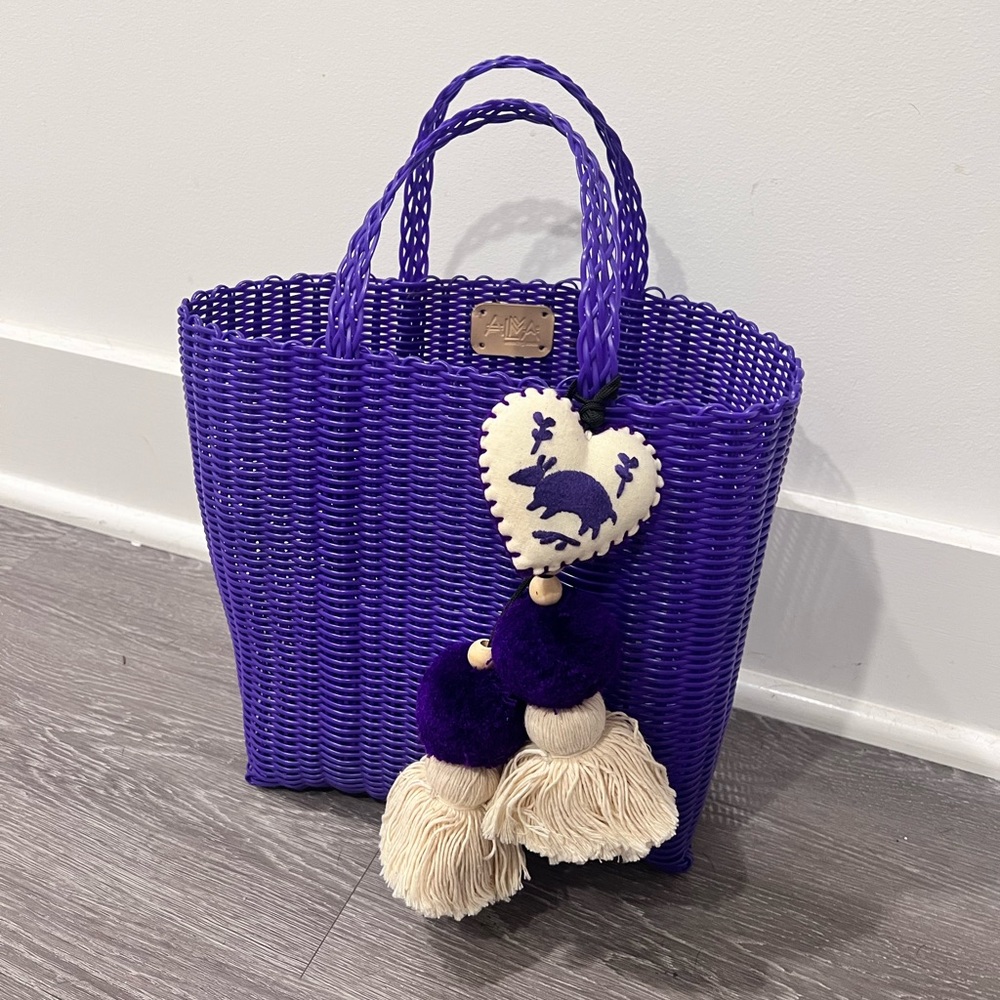 Alma Weaving Souls Purple Bag